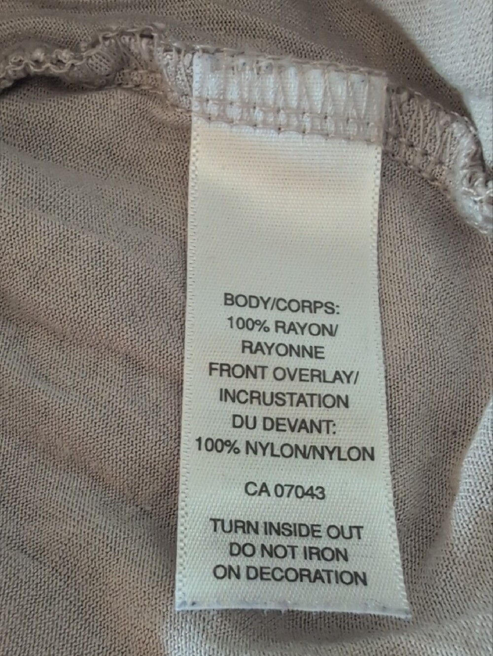489- Cynthia Rowley Embroidered Sleeveless Tank Top | Blush Pink/beige Feminine - Picture 8 of 8